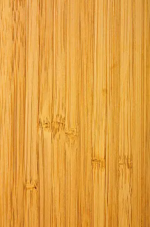 Medium dark colored bamboo flooring sample